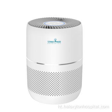 Kay Filter Smart Wifi Kontwòl Desktop Air Purifikateur